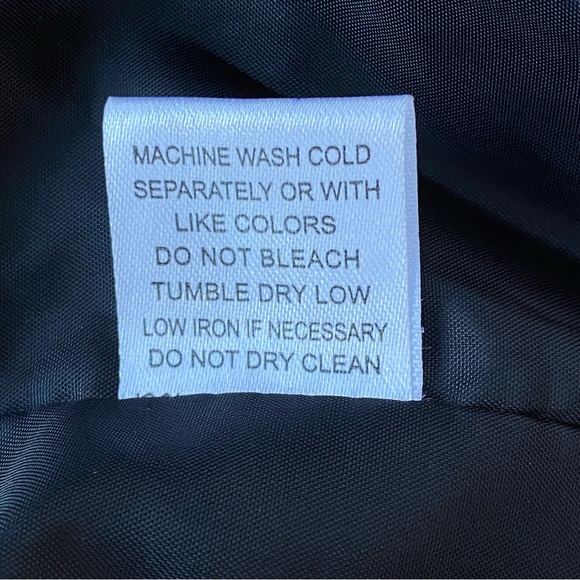 Truth Substance Common Sense Men’s Hooded Vest Black / Pinstripes Size Large EUC - Picture 15 of 15